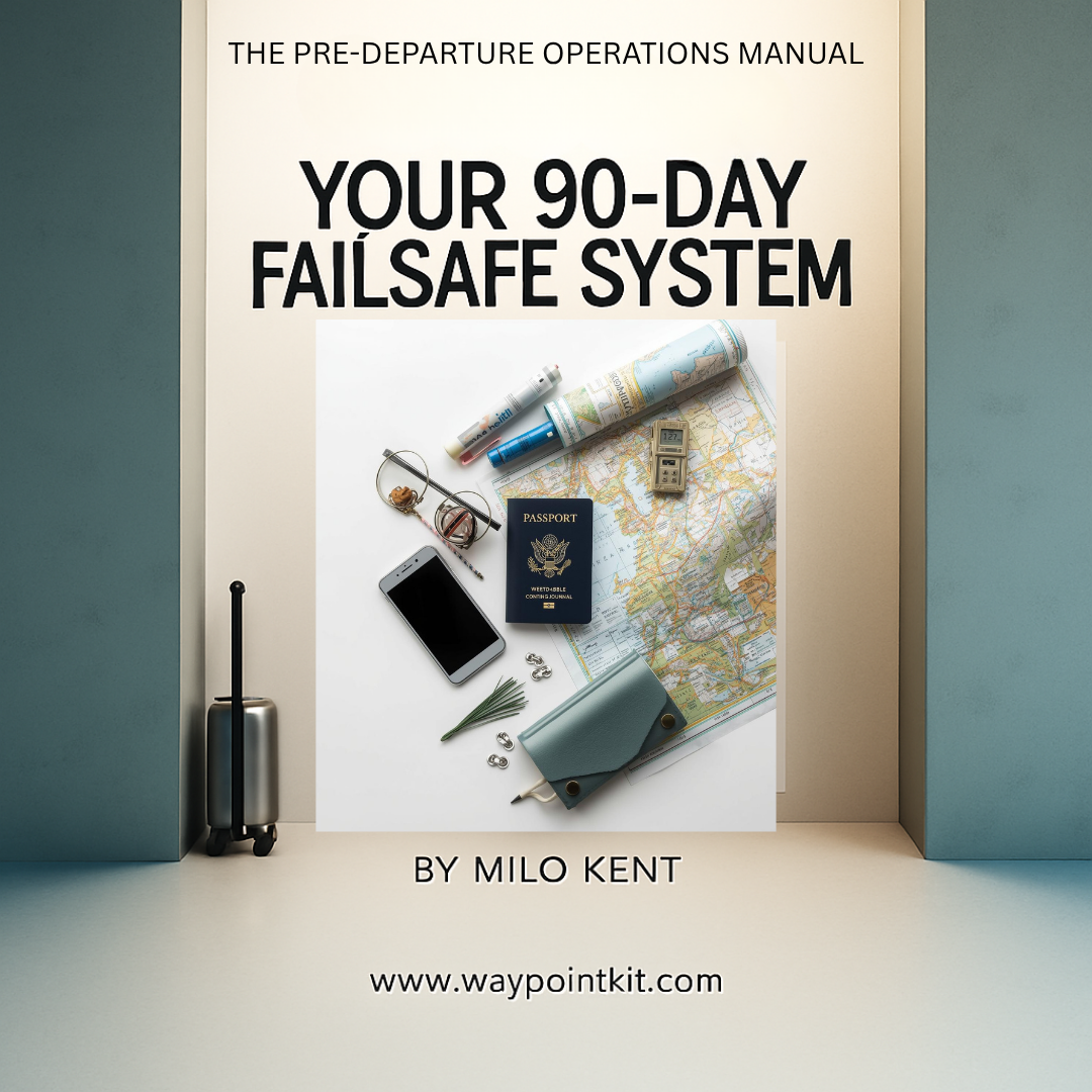 The Pre-Departure Operations Manual: A 90-Day Failsafe System