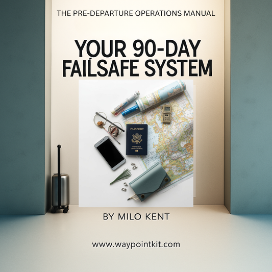 The Pre-Departure Operations Manual: A 90-Day Failsafe System