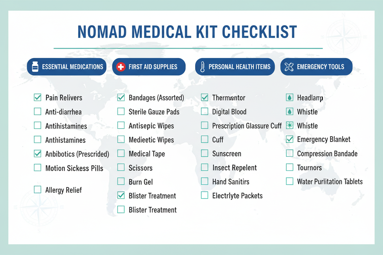 Bonus Tool: The "Nomad Medical Kit" Checklist